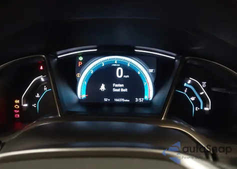 2017 Honda Civic Ex z USA, uszkodzony, nr VIN 19XFC2F76HE020127